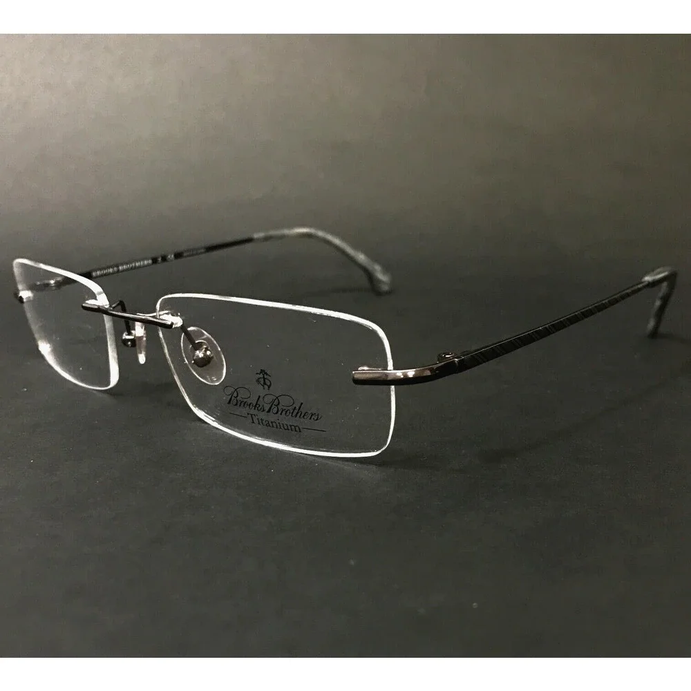 Brooks Brothers Eyeglasses Frames BB496T 1507T Gunmetal Gray 55-19-140